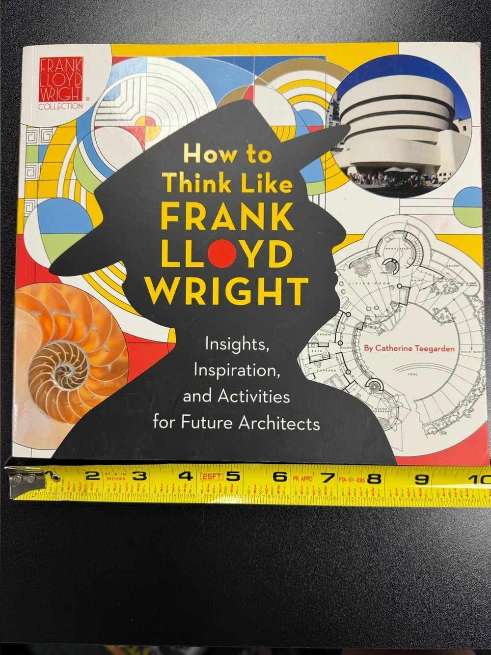 How to Think Like Frank Lloyd Wright Activity Book Future Architects NEW